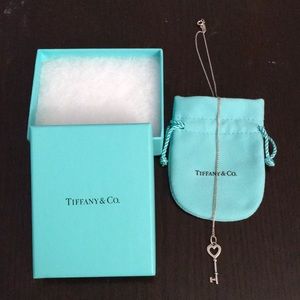 TIffany Keys Heart key charm